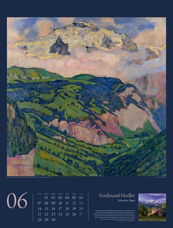 Produktbild: KunstGeschichten Kalender 2027 | Meisterwerke und die Orte ihrer Inspiration