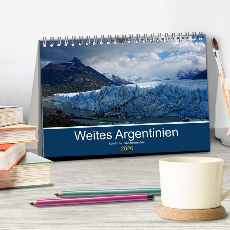 Produktbild: Weites Argentinien (Tischkalender 2026 DIN A5 quer), CALVENDO Monatskalender