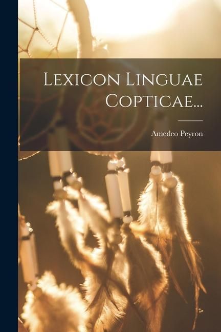 Produktbild: Lexicon Linguae Copticae...