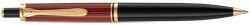Produktbild: Pelikan Kugelschreiber Souver&auml;n&reg; K400, 24-Karat vergoldete Zierelemente, Druckmechanik, Schwarz-Rot