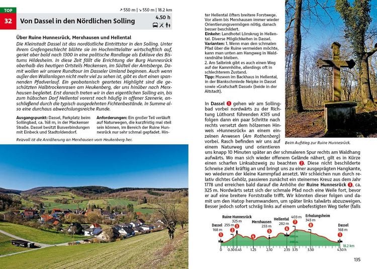 Produktbild: ROTHER Wanderf&uuml;hrer Weserbergland