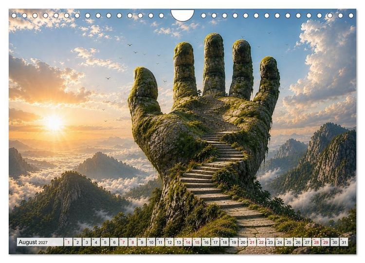 Produktbild: Eine Reise getragen von Träumen (Wandkalender 2027 DIN A4 quer), CALVENDO Monatskalender
