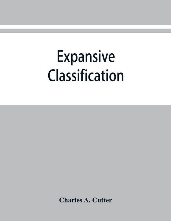 Produktbild: Expansive classification