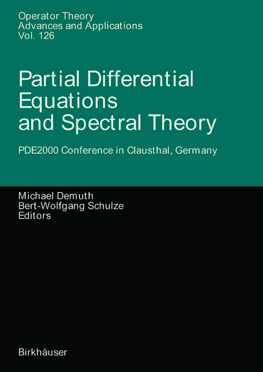 Produktbild: Partial Differential Equations and Spectral Theory