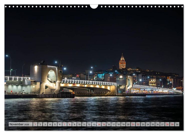 Produktbild: Istanbul - Im Schnittpunkt von Kulturen und Kontinenten (Wandkalender 2026 DIN A3 quer), CALVENDO Monatskalender