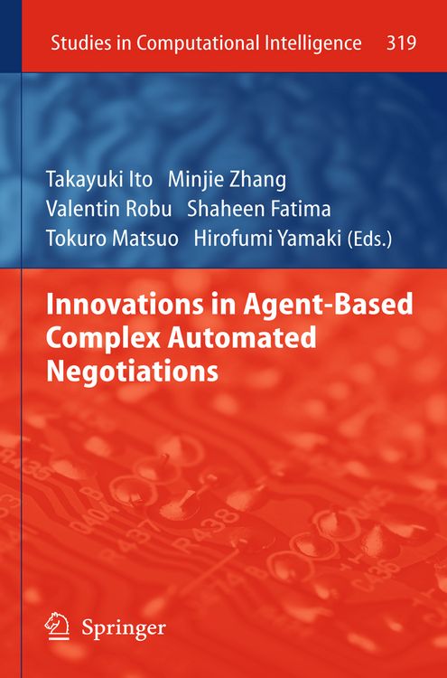 Produktbild: Innovations in Agent-Based Complex Automated Negotiations