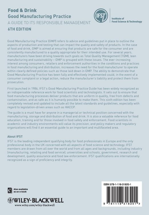 Produktbild: Food and Drink Good Manufactur