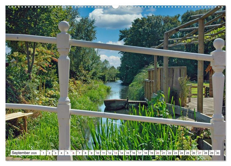 Produktbild: Idylle am Ijsselmeer (Wandkalender 2026 DIN A2 quer), CALVENDO Monatskalender