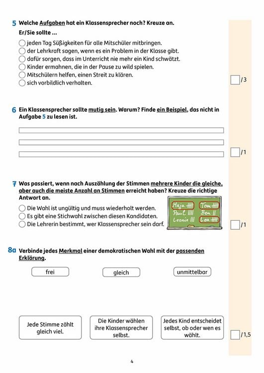 Produktbild: &Uuml;bungsheft mit Tests im Sachunterricht 3. Klasse