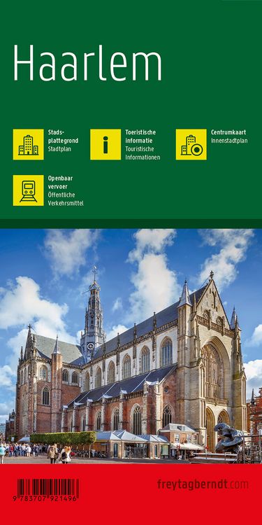 Produktbild: Haarlem, Stadtplan 1:20.000, freytag & berndt