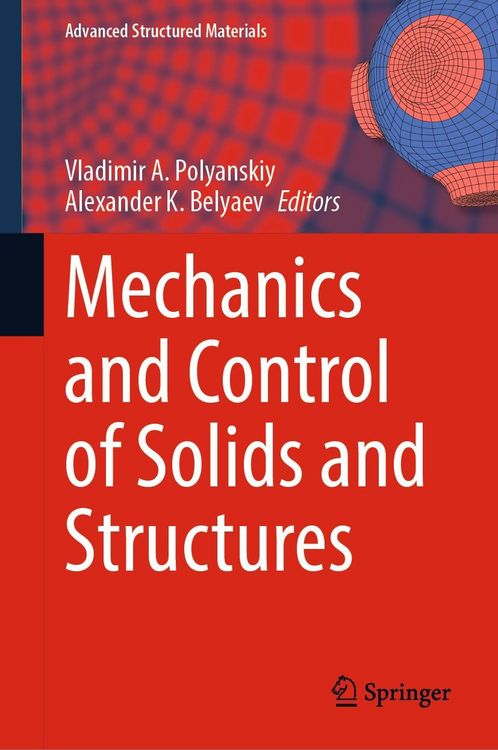 Produktbild: Mechanics and Control of Solids and Structures