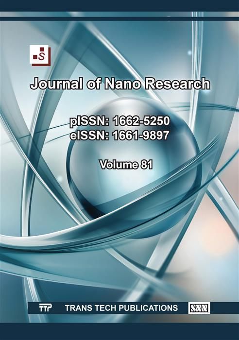 Produktbild: Journal of Nano Research Vol. 81