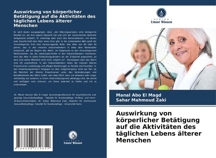 Produktbild: Auswirkung von k&ouml;rperlicher Bet&auml;tigung auf die Aktivit&auml;ten des t&auml;glichen Lebens &auml;lterer Menschen