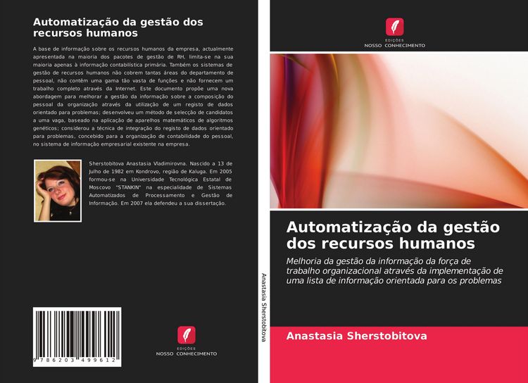 Produktbild: Automatiza&ccedil;&atilde;o da gest&atilde;o dos recursos humanos