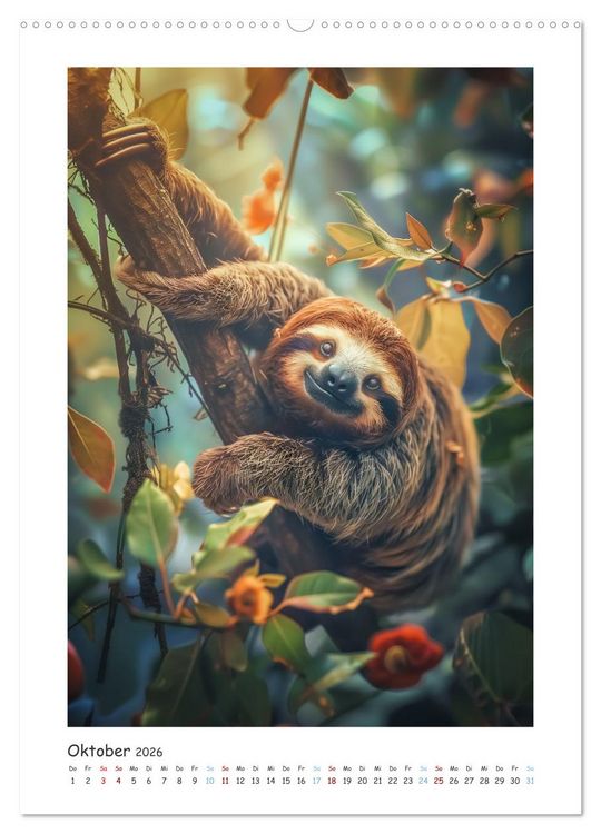 Produktbild: Slinkys Gem&uuml;tlichkeit (hochwertiger Premium Wandkalender 2026 DIN A2 hoch), Kunstdruck in Hochglanz