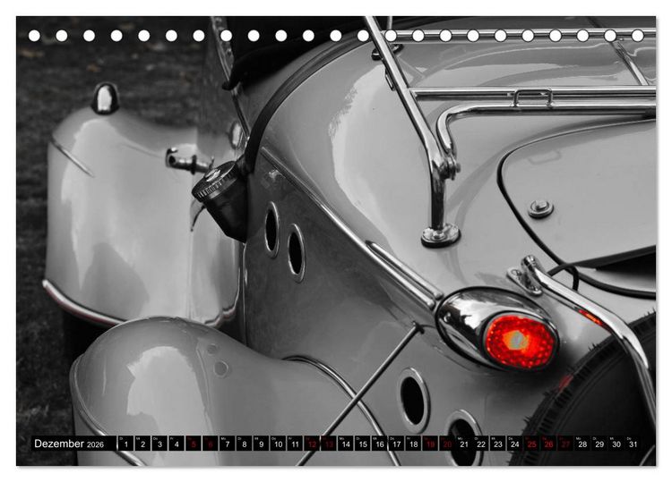 Produktbild: Historische Kleinwagen Made in Germany ART GALERIE (Tischkalender 2026 DIN A5 quer), CALVENDO Monatskalender