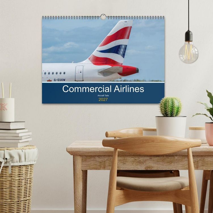 Produktbild: Commercial Airlines (Wall Calendar 2027 DIN A3 landscape), CALVENDO 12 Month Wall Calendar