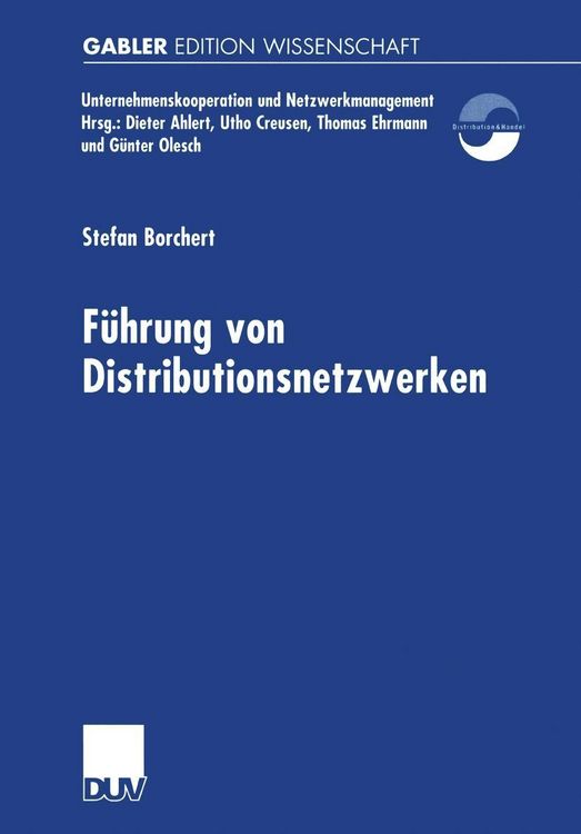 Produktbild: F&uuml;hrung von Distributionsnetzwerken