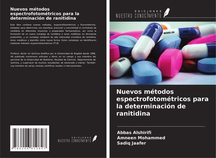 Produktbild: Nuevos m&eacute;todos espectrofotom&eacute;tricos para la determinaci&oacute;n de ranitidina