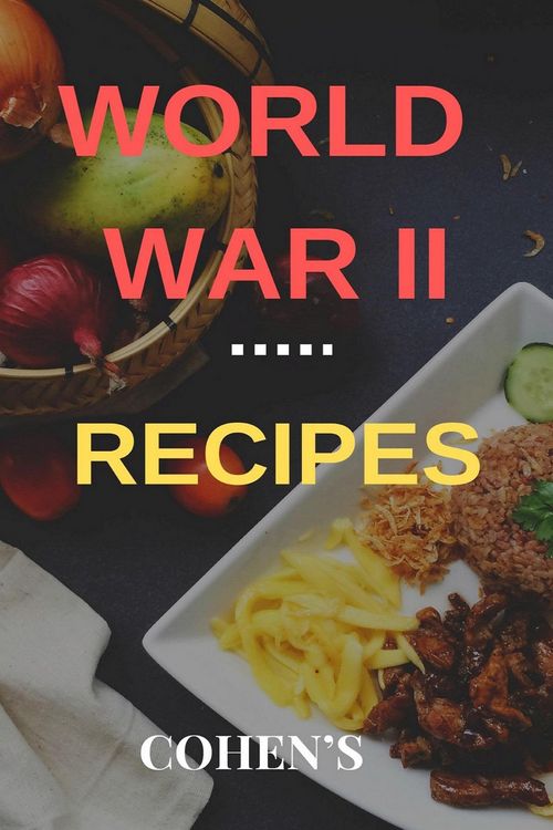 Produktbild: World War II Recipes