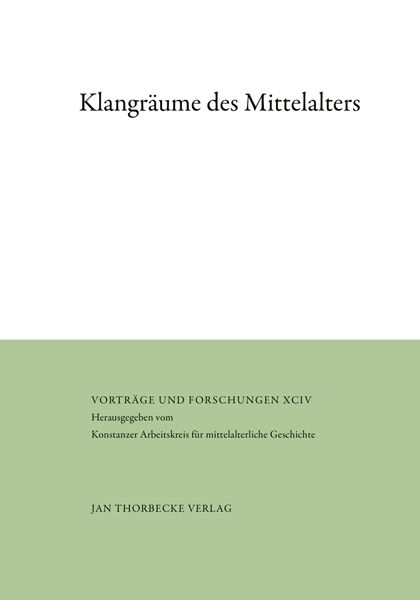 Produktbild: Klangr&auml;ume des Mittelalters