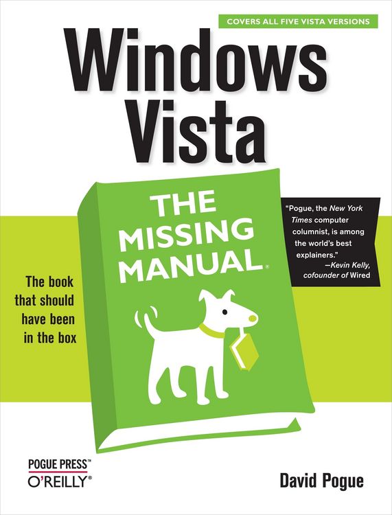 Produktbild: Windows Vista: The Missing Manual