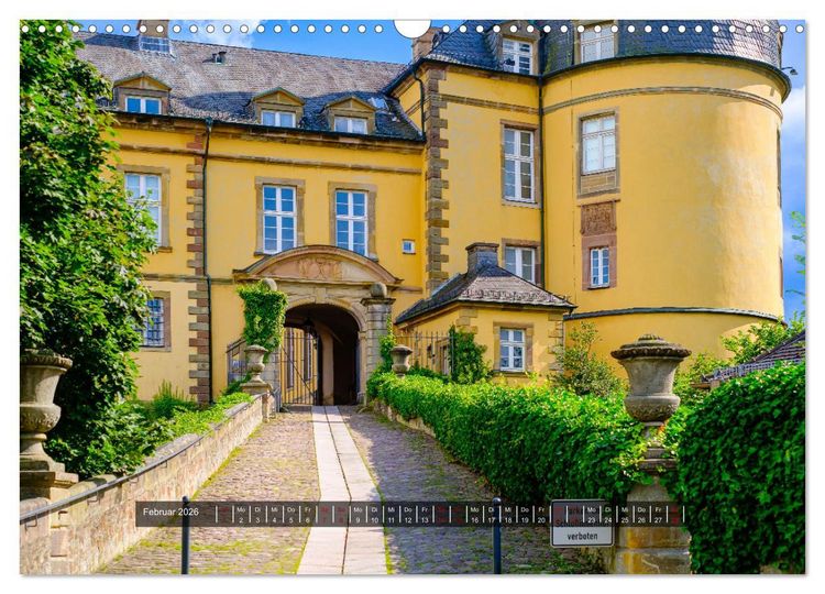 Produktbild: Bad Wildungen, Kurstadt mit Herz (Wandkalender 2026 DIN A3 quer), CALVENDO Monatskalender