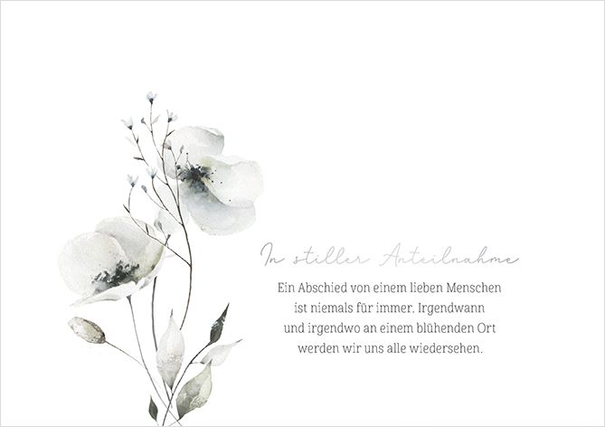 Produktbild: Doppelkarten In Erinnerung