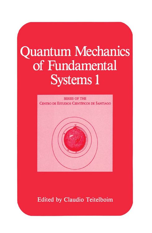 Produktbild: Quantum Mechanics of Fundamental Systems 1