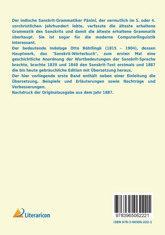 Produktbild: P&acirc;ninis Grammatik