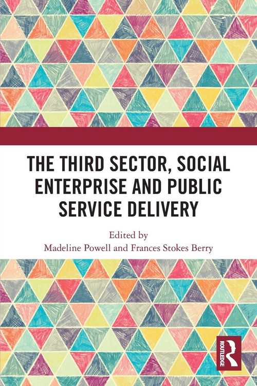 Produktbild: The Third Sector, Social Enterprise and Public Service Delivery