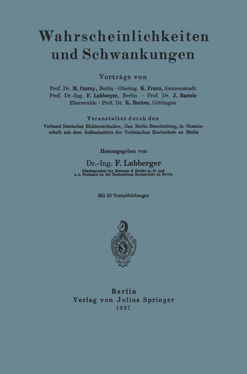 Produktbild: Wahrscheinlichkeiten und Schwankungen