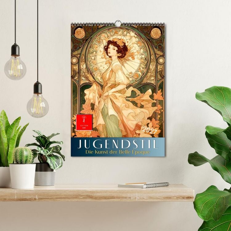 Produktbild: Jugendstil - Die Kunst der Belle &Eacute;poque (Wandkalender 2027 DIN A3 hoch), CALVENDO Monatskalender