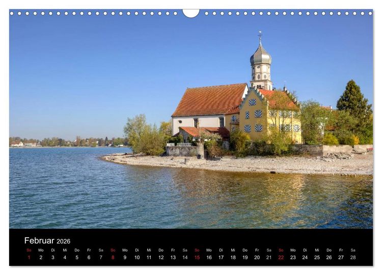 Produktbild: Bodensee (Wandkalender 2026 DIN A3 quer), CALVENDO Monatskalender