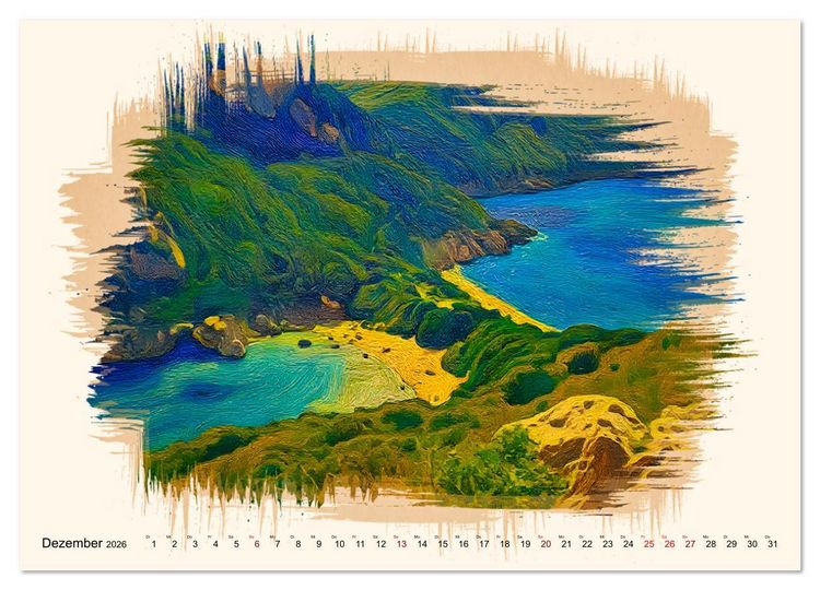 Produktbild: Korfu - Griechische Adria-Insel (hochwertiger Premium Wandkalender 2026 DIN A2 quer), Kunstdruck in Hochglanz