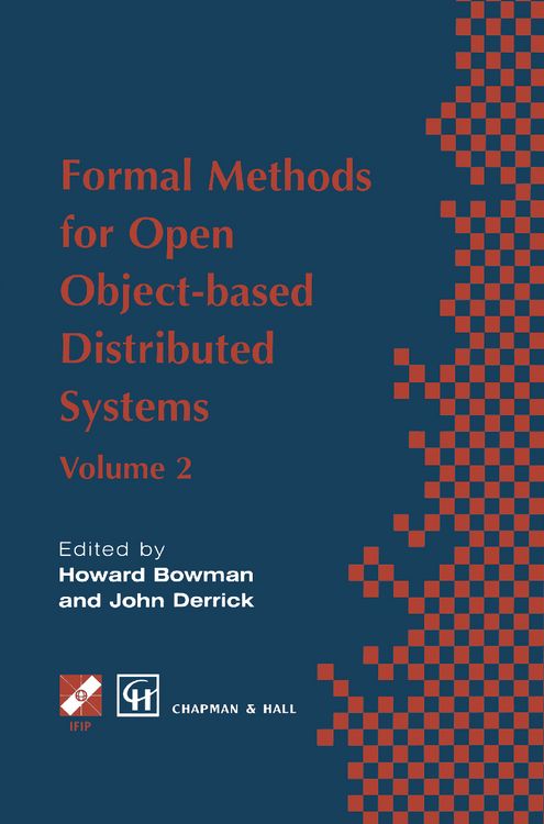 Produktbild: Formal Methods for Open Object-based Distributed Systems