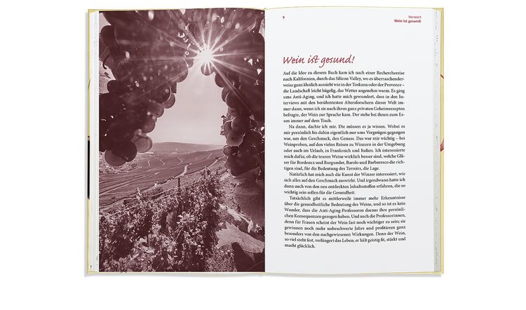 Produktbild: Wein ist gesund