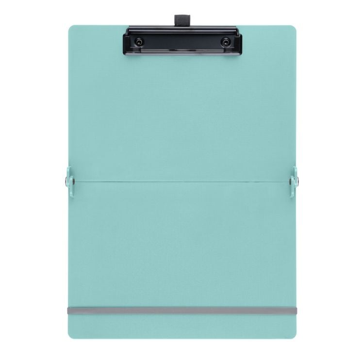 Produktbild: SAX Klemmbrett Design faltbar A5 auf A4, aqua