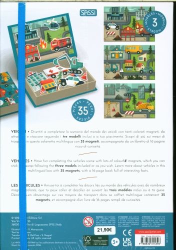 Produktbild: Veicoli - Vehicles - Les vehicules. Magnetic box set