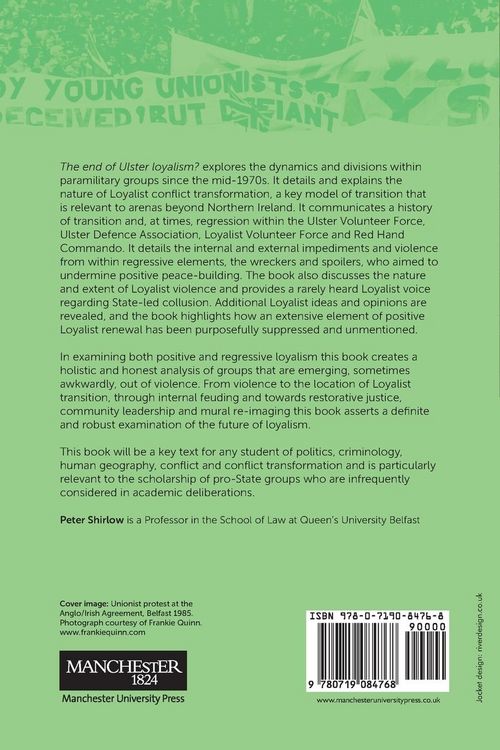 Produktbild: The end of Ulster loyalism?