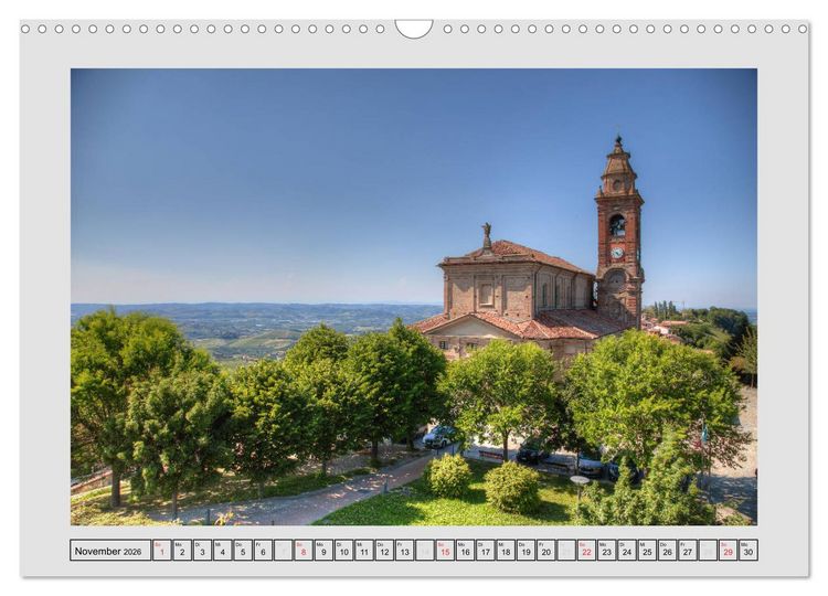 Produktbild: Piemont - die Genussregion Italiens (Wandkalender 2026 DIN A3 quer), CALVENDO Monatskalender