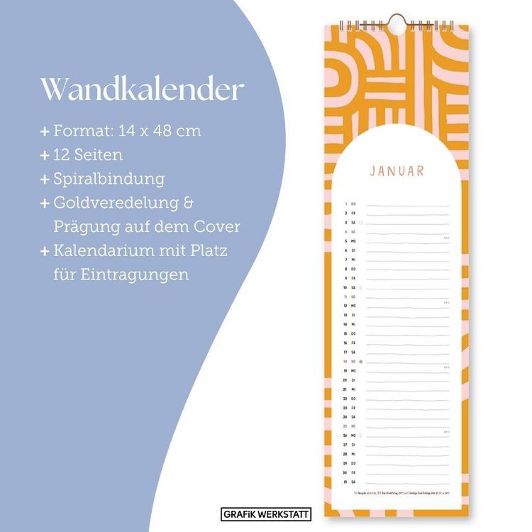 Produktbild: Einzigartig-Kalender 2026 Ein Jahr voller M&ouml;glichkeiten