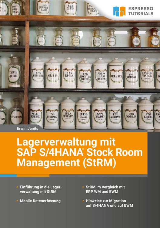 Produktbild: Lagerverwaltung mit SAP S/4HANA Stock Room Management (StRM)