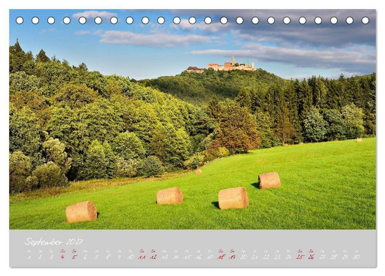 Produktbild: Th&uuml;ringer Wald Das Gr&uuml;ne Herz Deutschlands (Tischkalender 2027 DIN A5 quer), CALVENDO Monatskalender