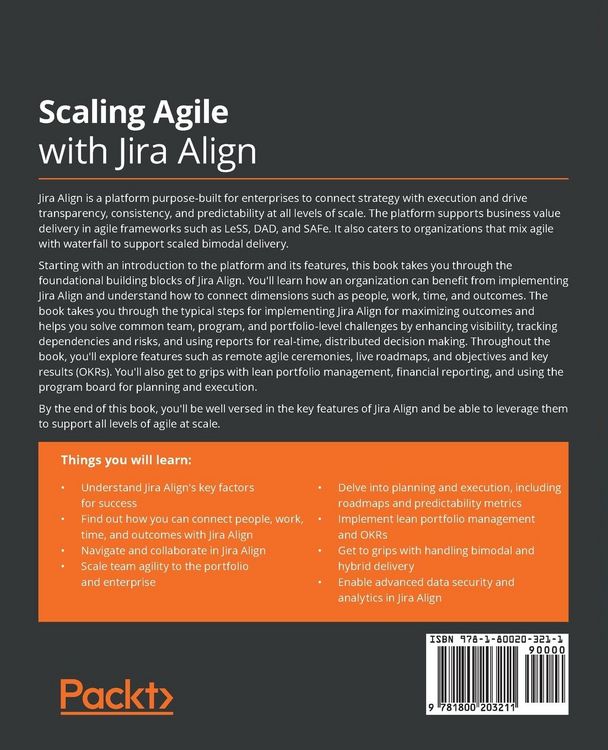 Produktbild: Scaling Agile with Jira Align&iquest;