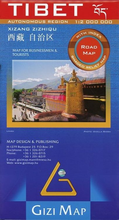 Produktbild: Tibet Road Map