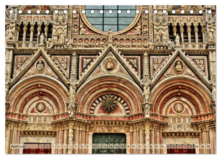 Produktbild: Sehnsucht nach SIENA (Tischkalender 2026 DIN A5 quer), CALVENDO Monatskalender