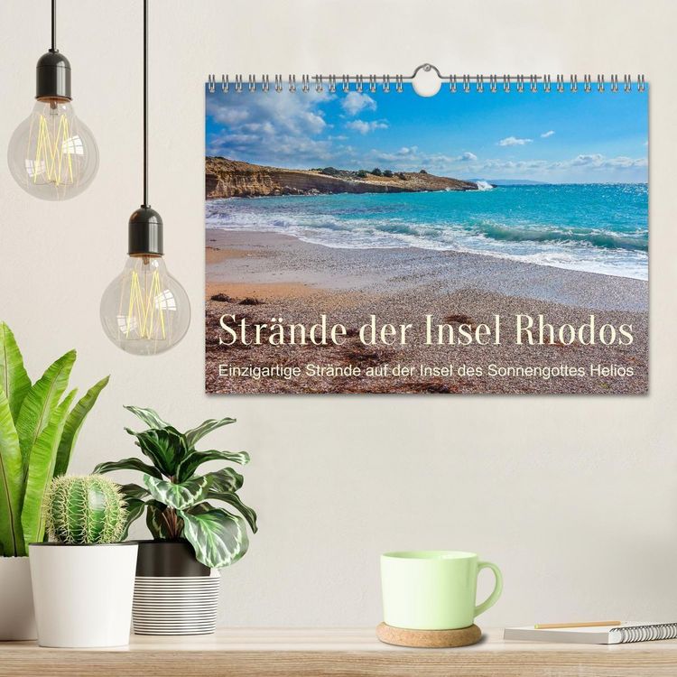 Produktbild: Str&auml;nde der Insel Rhodos (Wandkalender 2027 DIN A4 quer), CALVENDO Monatskalender