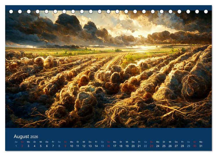 Produktbild: Das Geheimnis der Geduld (Tischkalender 2026 DIN A5 quer), CALVENDO Monatskalender