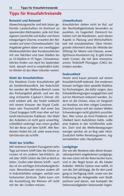 Produktbild: TRESCHER Reisef&uuml;hrer Ostseest&auml;dte